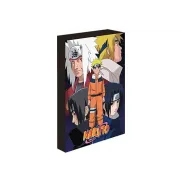Póster LED Naruto Shippuden, Pirámide 30x40 cm