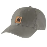 Closeout: Gorra Canvas Carhartt en gris y verde oliva