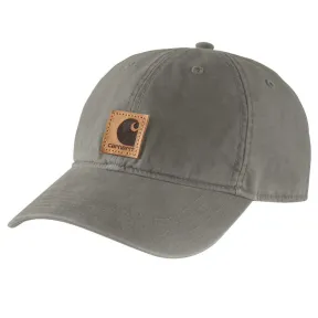 Closeout: Gorra Canvas Carhartt en gris y verde oliva