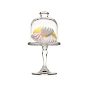 Campana de vidrio Pasabahce para mini patisserie 10x18 cm