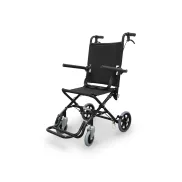 Silla plegable ligera de aluminio para transporte compacto