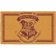 Bienvenido a Hogwarts - Felpudo Harry Potter