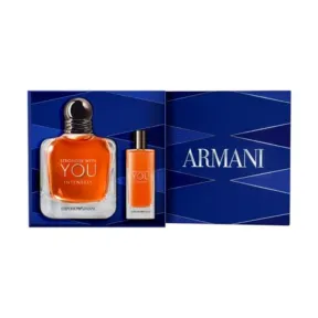 Armani Stronger With You Intensely Estuche de Regalo 115 ml