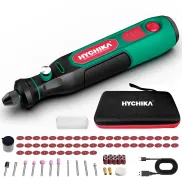 Mini Amoladora Eléctrica HYCHIKA 3,6V con 77 Accesorios