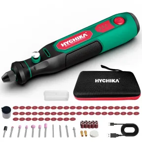 Mini Amoladora Eléctrica HYCHIKA 3,6V con 77 Accesorios