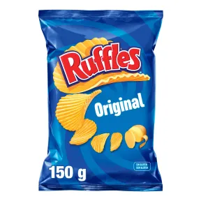Patatas Fritas Ruffles Original con Sal, Bolsa 150gr