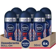 Desodorante Antitranspirante NIVEA MEN Dry Impact - 50ml