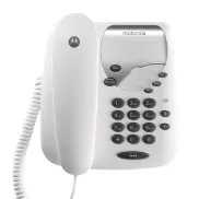 Teléfono con Cable Motorola Voice CT1 - Color Blanco, Mute