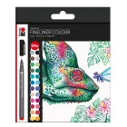 Rotuladores finos Graphix 24 colores, trazo 0,5 mm