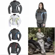 Chaqueta de moto IXS Trigonis-Air para verano, unisex