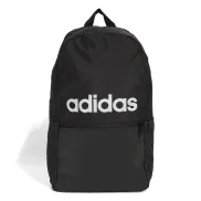 Mochila Classic Daily Unisex Adidas, negra y blanca, Talla Única
