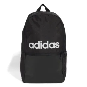 Mochila Classic Daily Unisex Adidas, negra y blanca, Talla Única