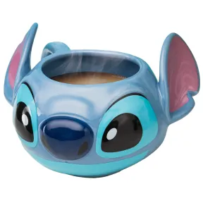 Taza de cerámica Stitch - Lilo & Stitch, producto oficial 450ml