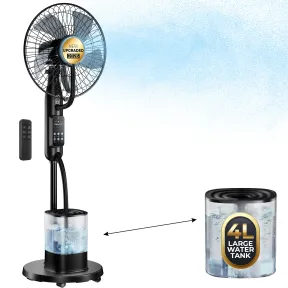 Ventilador de Agua 4L, Upgrade 2026 para Piso