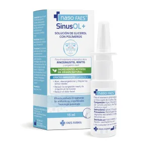 Spray Nasal SinusOL+ con Glicerol y Polifenoles Naturales