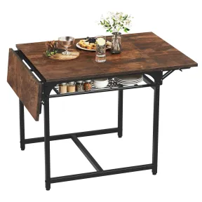Mesa Plegable de Comedor 120x78x75cm en Varios Colores