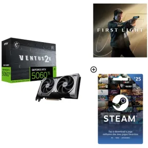 MSI GeForce RTX 5060 Ti 8GB + 007 First Light + 25€ Steam
