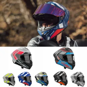 Casco AIROH Matryx Scope de carbono con visor solar y PinLock