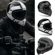 Casco modular AIROH J110 Raster en carbono, ECE22.06 PJ