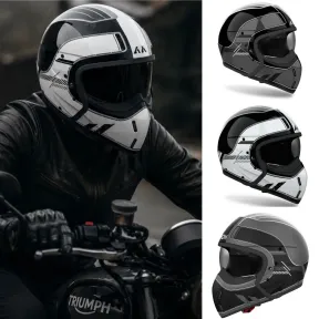 Casco modular AIROH J110 Raster en carbono, ECE22.06 PJ