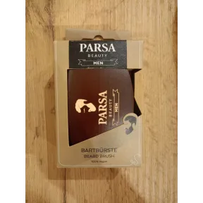 Cepillo Parsa para barba de madera y cerdas sintéticas