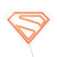 Lámpara de pared LED de neón Superman DC para decorar hogar
