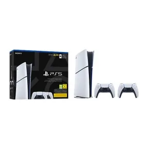 PS5 Slim Digital Edition 825 GB, 4K, 2 mandos DualSense