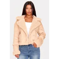Chaqueta Beige - Pretty Little Thing