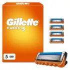 Recambios de cuchillas Gillette Fusion 5 - Paquete de 5 unidades