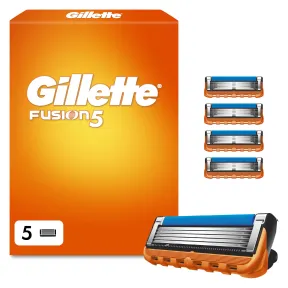 Recambios de cuchillas Gillette Fusion 5 - Paquete de 5 unidades