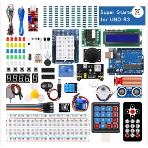 Kit Oficial Arduino UNO R3 para Desarrolladores Principiantes