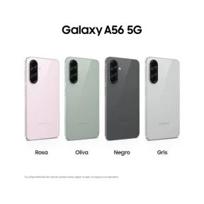 Galaxy A56 5G Negro y Gris - Smartphone 6.7'' - 8 GB RAM - 128 GB