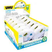 Caja de cinta correctora, 12 unidades incluidas