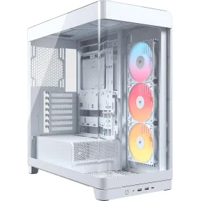 Caja Semitorre CORSAIR 4500X RS-R ARGB con Ventiladores Blancos