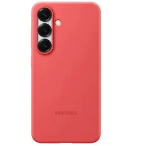 Funda Oficial Azul de Silicona para Galaxy S25