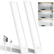 Sensor de movimiento Haokiang: luces LED adhesivas recargables