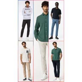 Pantalón Chino Slim Fit Tiffosi en varios colores