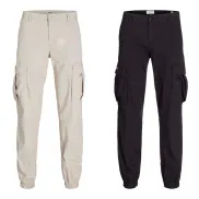 Pantalones Relaxed Fit Jack&Jones en 2 colores, varias tallas