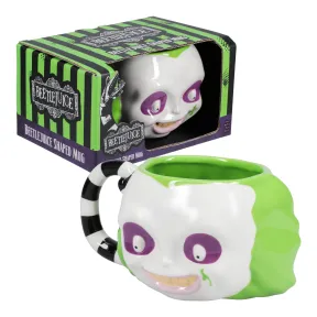 Taza 3D con cara de Beetlejuice - Paladone Cerámica