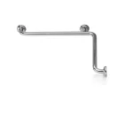 Asidero liso Beltrán Inox para baño angular 90º 71,5 cm