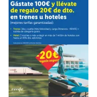 Regístrate en LIDL: Gasta 100€ y recibe 20€ en hoteles o trenes