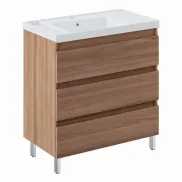 Mueble de baño teckstone BBest Cosmic con 3 cajones y patas