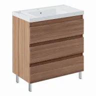 Mueble de baño teckstone BBest Cosmic con 3 cajones y patas