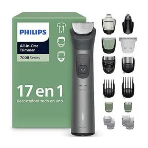 Recortadora 17 en 1 Philips S7000: BeardSense y SecoMojado
