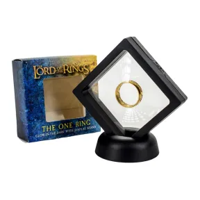 Anillo único con luz del Señor de los Anillos réplica