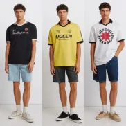 Camisetas de fútbol: Queen, Foo Fighters y Red Hot Chilli Peppers