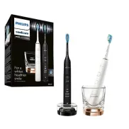 Cepillos Philips DiamondClean 9000: Pack de 2 con App y 4 Modos