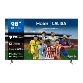 Televisor Haier H98S900UX 4K QLED, 120Hz, Dolby Vision, Google TV