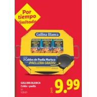 Paella Gallina Blanca con Caldo