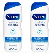 Sanex Dermo Protector 600 Ml - 2 Unidades a 1'93€ cada una